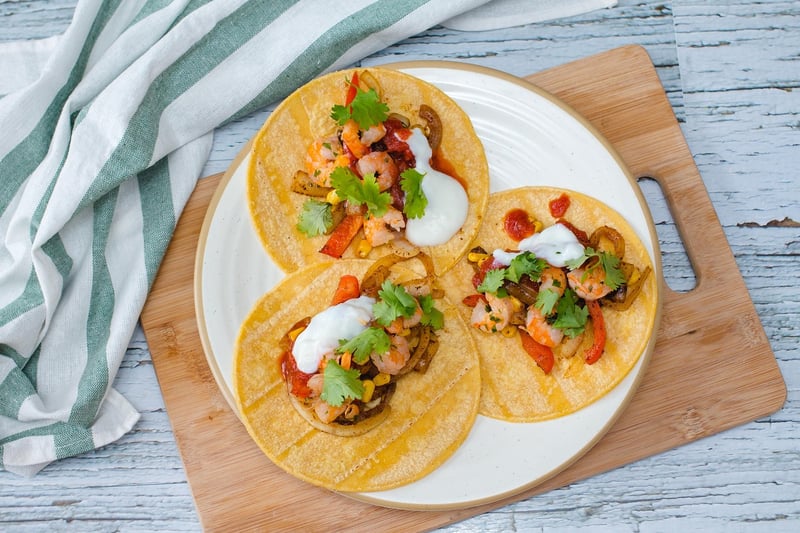 Greek-Taco Fusion